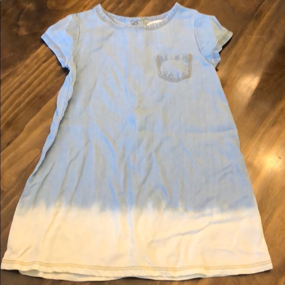 White washed dress